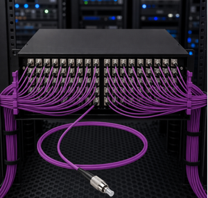 สายแพทช์ไฟเบอร์ออปติก FCUPC-FCUPC 1M LSZH 2.0MM ซิงเกิลโหมด ซิมเพล็กซ์ - Product Image 1