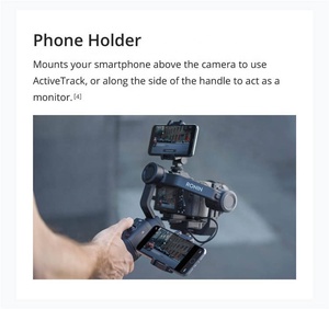 Used Ronin-SC <b>Camera</b> 3-Axis Handheld Gimbal for Cameras Sony-Nikon-Canon,Cinematic Filming - Product Image 4