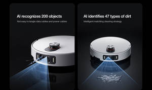 Xiaomi2025 Nuevo Robot Aspirador Inteligente con IA 5Pro 23000Pa M40s, Recolección Automática de Polvo, Suministro de Agua, Control por Aplicación, para Garaje y Hotel - Product Image 5