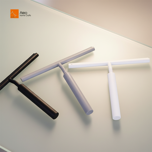 Noir blanc rétractable Silicone douche fenêtre raclette nettoyant gros sol verre télescopique raclette essuie-glaces Table laveuse - Product Image 2