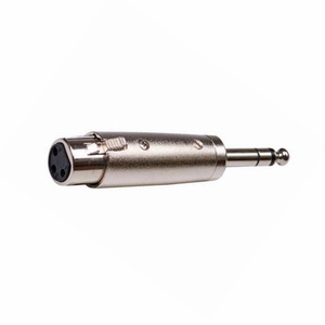 T106 Xlr Female To 6.5mm Stereo Male Audio <b>Adapter</b> Connector Zinc Alloy <b>Plug</b> In - Product Image 1