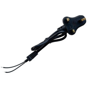 Customizable AC Line UK/EU <b>Power</b> Cord with up to 4 Outlets and Multiple <b>Cable</b> Length Options - Product Image 3