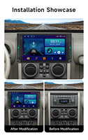 Radio Mobil Universal BQCC 10.1" Android Octa Core, Carplay, Wifi, GPS Kendaraan, DSP, RDS, 4G, Layar Multimedia, Stereo