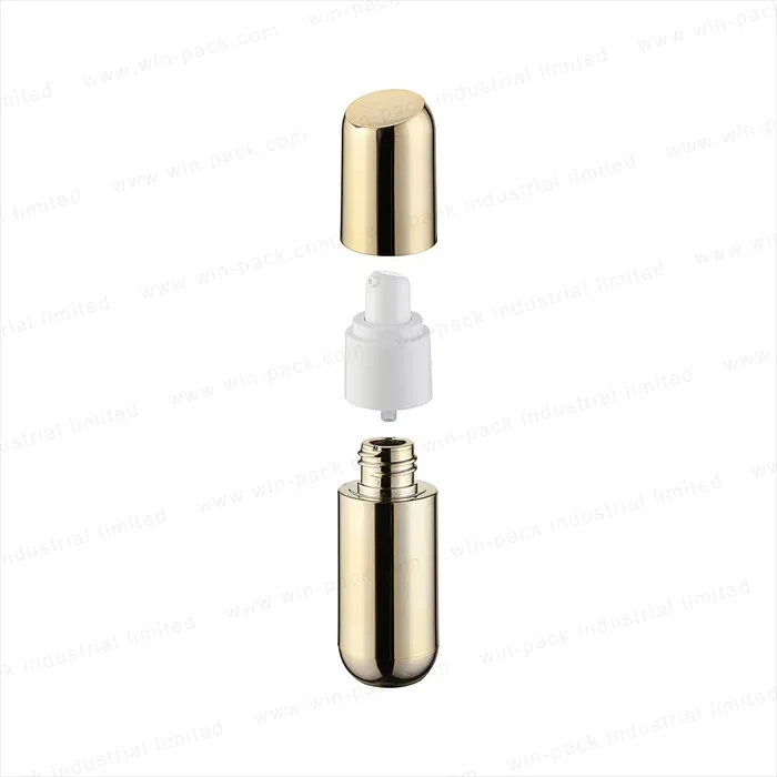 White Cosmetic Vacuum Cream Oil Serum Container Bottle Skincare Airless Pump Eco Friendly Cosmetic Packaging 50ml 20ml 40ml 30ml