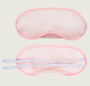 متعدد الألوان قناع عين غطاء طيران خفيفة الوزن البوليستر الغمامة شغل الإسفنج النوم قناع عين مع مخدة أنف للنظارة و شرائط مطاطية - Product Image 6