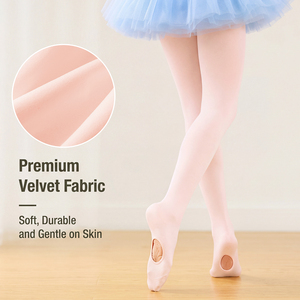 Collants de danse souples 60D convertibles pour filles et femmes, idéaux pour la pratique du ballet et de la gymnastique - Product Image 3