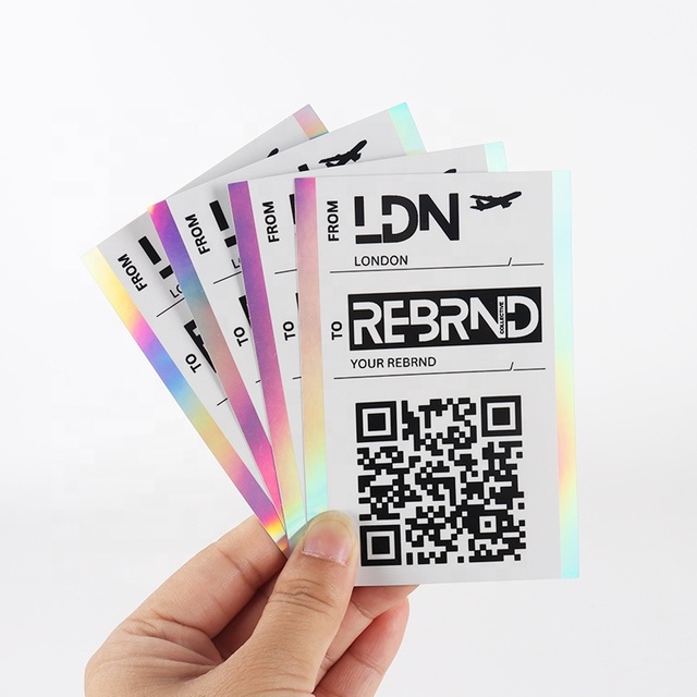 Custom Printing Waterproof Self Adhesive Serial Number Labels Circular Rolling Labeling Pvc Laser Label Sticker Qr Code