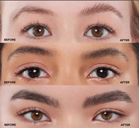 Gel fixateur sourcils transparent à tenue forte, waterproof, à séchage rapide, personnalisable, marque privée