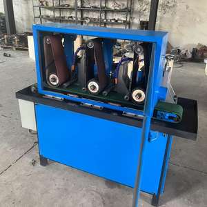 Mesin Pemolesan, Pembentukan Sudut, Penghilang Serpihan, dan Pembulatan Tepi Logam Otomatis - Product Image 5