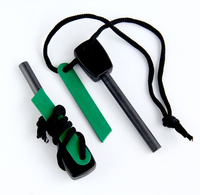 Kit de démarrage d'incendie d'urgence magnésium pour Camping randonnée survie panne extérieure poids léger Portable