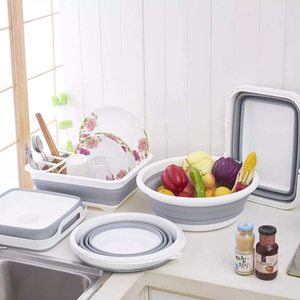 Estante de Almacenamiento Portátil Sunshine para Cocina, Cesta Escurridora Plegable para Secar y Organizar Platos en Autocaravanas y Encimeras - Product Image 5
