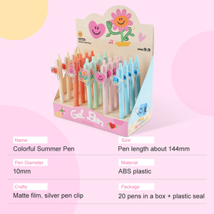 Đầy màu sắc mùa hè Vải bút chì trường hợp-bút cầm tay chủ món quà mới lạ cho sinh viên bán buôn nghiên cứu nguồn cung cấp - Product Image 3