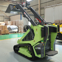 Chargeuse compacte sur chenilles CE EPA Derette XC1100, 25 CV, moteur Kubota D1105, diesel, hydraulique, petite chargeuse sur chenilles