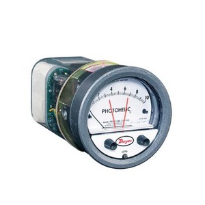 Pressostat différentiel Dwyer série A3000 0-10 PSI, boîtier en aluminium moulé, alarme de pression - Product Image 1