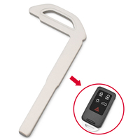 Llave de Emergencia para Auto, Inserto de Llave Mecánica Pequeña e Inteligente para Llave de Tarjeta Inteligente