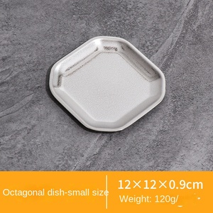 Stainless Steel <strong>Square</strong> Dish Silver Gold Cake Snack <strong>Dessert</strong> Pastry Serving <strong>Tray</strong> Kimchi Sauce Dipping Plates - Product Image 6