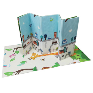 Alfombra plegable <span class=keywords><strong>para</strong></span> juegos de bebés, alfombra <span class=keywords><strong>para</strong></span> gatear, juguetes de puzle XPE <span class=keywords><strong>para</strong></span> niños, decoración suave <span class=keywords><strong>para</strong></span> habitación, almohadilla de actividades, alfombra <span class=keywords><strong>para</strong></span> juegos de <span class=keywords><strong>gimnasio</strong></span> - Product Image 5