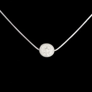 สร้อยคอจี้สแตนเลสสตีลแบบใหม่สำหรับผู้หญิง ไม่ลอก ไม่ดำ  ลายศาสนาคริสต์ ขายส่ง - Product Image 3