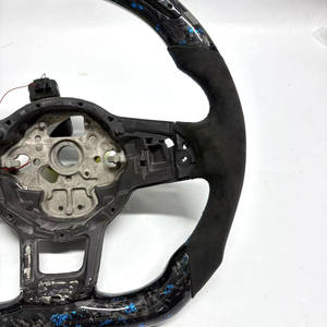 Volante de cuero GTI VW Volkswagen para Golf 6 7 R Series Passat B8 Mk7 MK8 <span class=keywords><strong>Arteon</strong></span> CC Jetta Series Models - Product Image 5