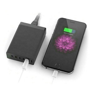 Uslion — <span class=keywords><strong>chargeur</strong></span> rapide USB, <span class=keywords><strong>6</strong></span> ports pour téléphone, 10a, 50W, famille, adaptateur, avec indicateur lumineux, offre spéciale - Product Image 3