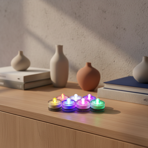 Vela LED Sumergible Impermeable con Efecto de Llama y Cambio de Color para Acuario, Decoración del Hogar, Navidad, Diwali, Fiestas, Uso Subacuático - Product Image 6