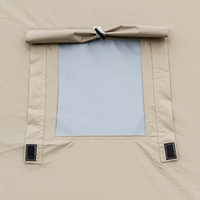Nouvelle conception de yourte de luxe pour le camping en plein air, glamping 4 saisons, 5 à 12 personnes, familiale, en Oxford imperméable, installation facile, grande tente cloche