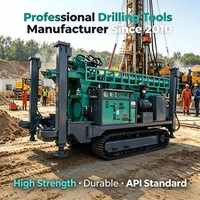 Foreuse sur chenilles diesel télécommandée QY600, machine de forage multifonctionnelle pour puits d'eau et applications géologiques, 600m, avec moteur et boîte de vitesses