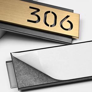 Targhetta Adesiva in Acciaio Inox <span class=keywords><strong>per</strong></span> Numero di Stanza d'Albergo da Skyseen, Vendita all'Ingrosso - Product Image 4
