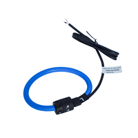 Transformador de Corriente de Bobina Rogowski Flexible e Impermeable de 1000A/100mV para Monitoreo de Energía Monofásica