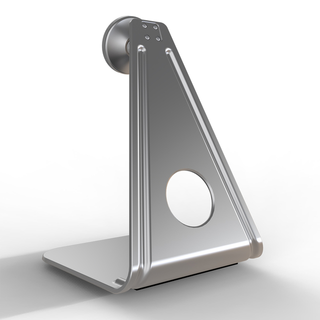 Ergonomic Portable Aluminum Alloy Tablet PC Stand Holder Adjustable Height Desktop Magnetic Stand