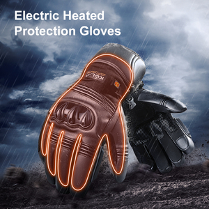 Gants chauffants pour l'hiver thermiques étanches avec batterie rechargeable Gants <span class=keywords><strong>de</strong></span> <span class=keywords><strong>ski</strong></span> chauffants pour écran tactile pour autres sports <span class=keywords><strong>de</strong></span> course électriques - Product Image 2