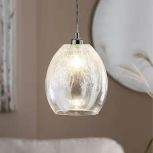 Lustre nórdico branco quente de alta qualidade luminária suspensa de vidro tremendo para decoração de casa