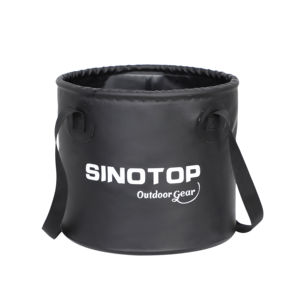 Impression personnalisée Logo 500D <span class=keywords><strong>PVC</strong></span> <span class=keywords><strong>bâche</strong></span> de haute qualité pas cher prix pliant pliable étanche en plein air 15L 20L rond lavabo - Product Image 2