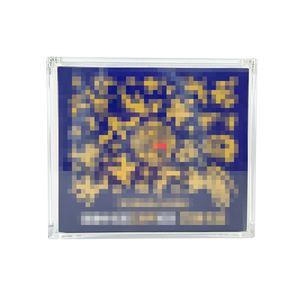 Wholesale Custom Hot Selling <b>Clear</b> TCG <b>Display</b> Case Chinese 5th Anniversary Gift <b>Box</b> Acrylic Protector - Product Image 5