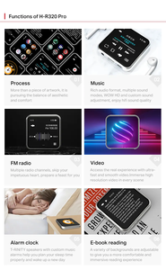 Hbnkh Chất lượng cao MP4 palyer với màn hình cảm ứng đầy đủ nhạc tải xuống miễn phí tải xuống bài hát MP3 bài hát cũ - Product Image 3