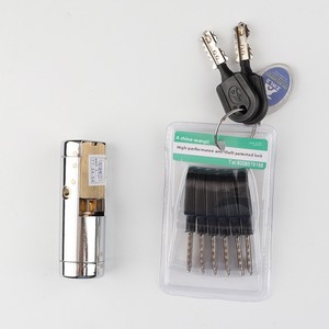 Cylindres de serrure de porte antivol compatibles Wangli 22 28 78 88 108 Spécifications Super Classe C Entièrement en cuivre Performances spéciales - Product Image 2