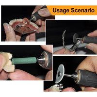 Kit de polissage dentaire GUSROM, ensemble de diamants et de zircone