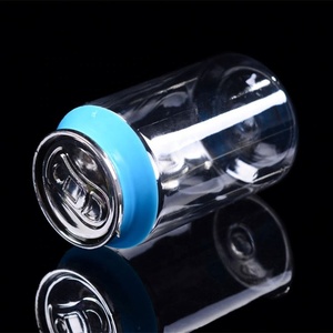 กระปุกพลาสติก PET รูปทรงกระป๋องโคลา ขนาด 90 มล. 135 มล. สำหรับใส่ขนม ของชำร่วยงานแต่งงาน พิธีรับศีลล้างบาป งานเลี้ยงฉลองทารกแรกเกิด ของตกแต่งงานปาร์ตี้ - Product Image 5