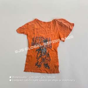 Trapos de Algodón, Trapos de Camiseta, Trapos Blancos Industriales, Trapos de Limpieza - Product Image 3