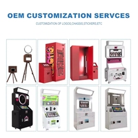 Máquina expendedora digital de pasaportes con impresora de fotos todo en uno, proveedor de fotomatones de alquiler para la venta con software