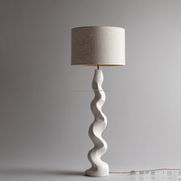Luminaire LED 3D Artistique Imprimé en 3D, Abat-jour Métallique Moderne, Étanche, Intensité Variable, Blanc Neutre 4100K, Couleurs Modifiables, IRC80, DIY, Grande Taille