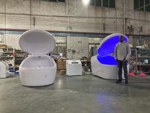 2024 Big Blue <strong>Sensory</strong> <strong>Deprivation</strong> Floating Espom Salt Water Massage zero Gravity Isolation Meditation Bathtub <strong>tank</strong> Pod for Spa - Product Image 2