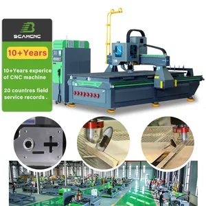 Hassas cnc işleme ahşap zanaat makinesi atc cnc router merkezi kullanılan mobilya