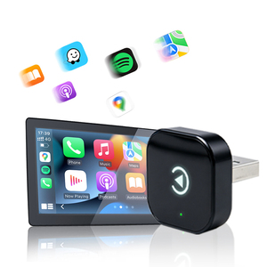 Adaptateur CarPlay USB 2-en-1 OEM/ODM pour voiture, boîtier USB mini Android Auto filaire vers sans fil, Plug & <span class=keywords><strong>Play</strong></span> pour voitures universelles - Product Image 1