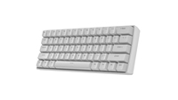 HZGAMER 61 touches clavier mécanique sans fantôme axe thé vert lumière mixte filaire petite taille bureau de jeu pour ordinateur portable éclairage couleur