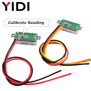 0.28英寸迷你DC 2.5-30V 0-100V发光二极管数字电压表摩托车电压测试仪带电压表电气2线<span class=keywords><strong>3</strong></span>线 - Product Image 4