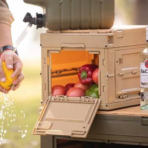 Feistel 20L 28L 50L 65L 80L hộp lưu trữ hộp lưu trữ cắm trại hộp lưu trữ gấp quá khổ - Product Image 6