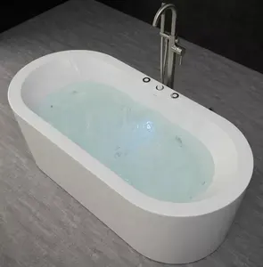 Luxurious freestanding whirlpool bathtub massage spa bath tub for bathroom