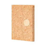 Carnet à couverture rigide magnétique en bambou et liège écologique A5, épaissi, à ouverture à plat, sans transfert de couleur, logo personnalisé, vente en gros