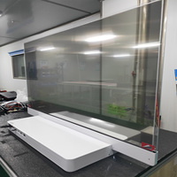 Écran d'affichage numérique OLED transparent ultra-fin de 55 pouces, mural, LED avec CMS et garantie d'un an